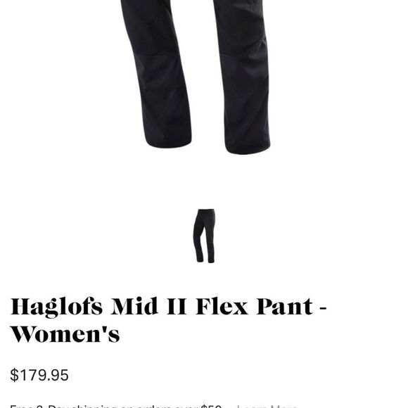 Haglofs Women’s Mid II flex pants - Picture 6 of 8